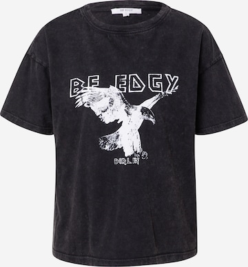 T-shirt 'Ola' BE EDGY en noir : devant