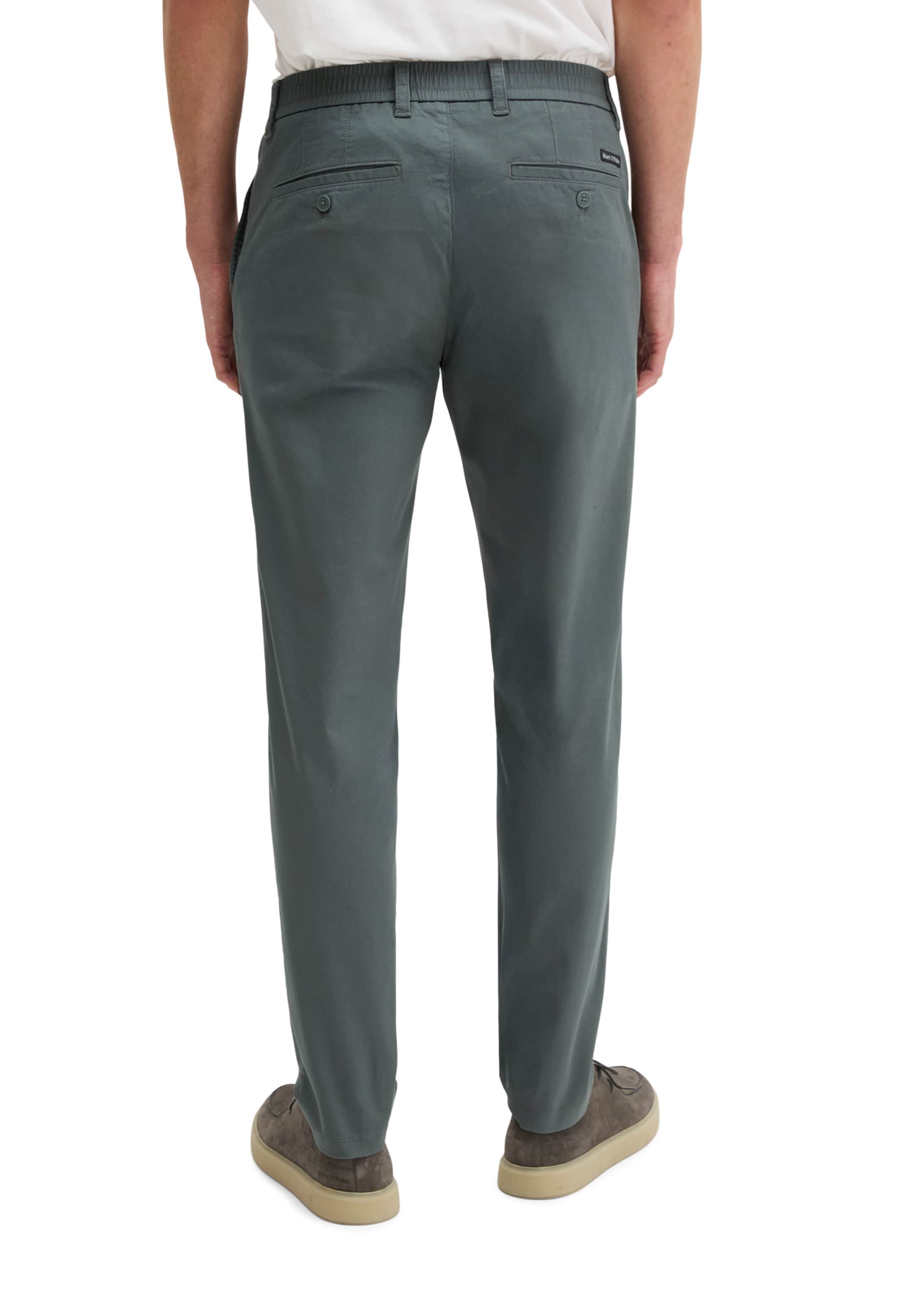 Marc O'Polo Regular Chino trousers 'Morot' in Grey