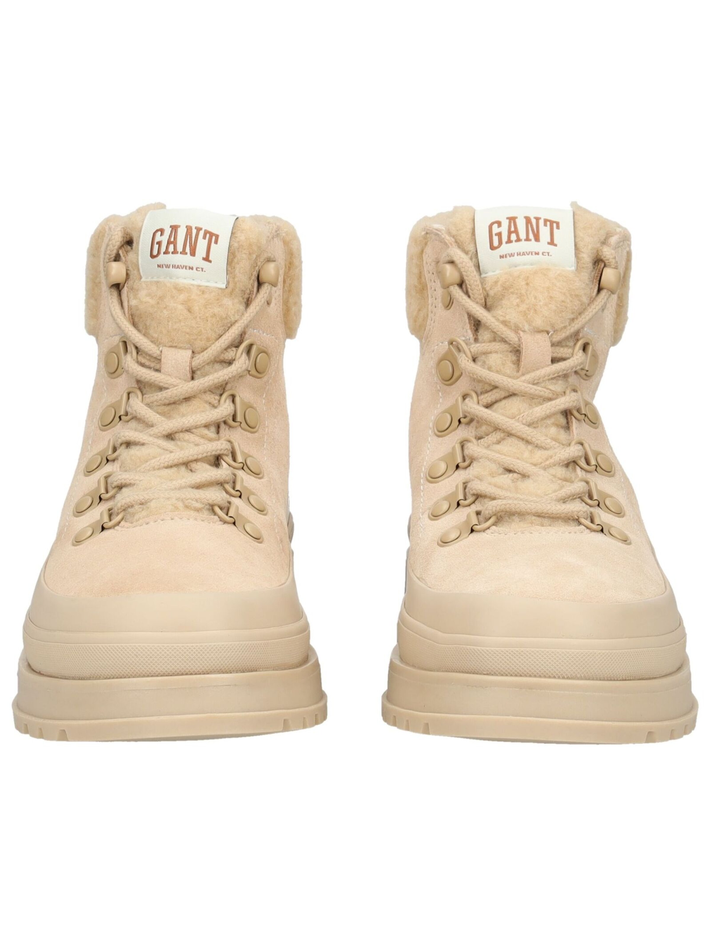 Bottines à lacets GANT en beige