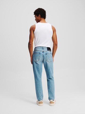 Effilé Jean Karl Lagerfeld en bleu