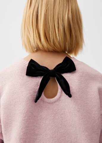 MANGO KIDS Pullover 'Bow' in Pink