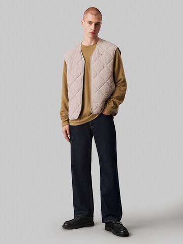 Calvin Klein Jeans Жилетка в Бежевый