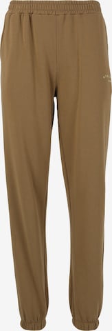 Athlecia Regular Workout Pants 'Asport' in Brown: front