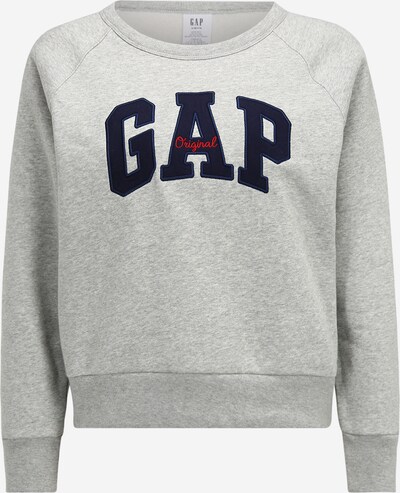 Gap Petite Sweater majica u mornarsko plava / siva melange / svijetlo crvena, Pregled proizvoda