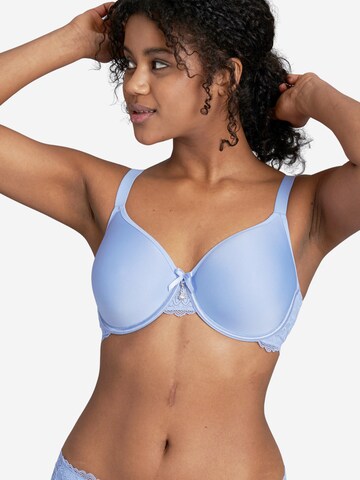 SugarShape Bralette Bra in Blue: front