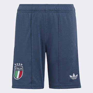 ADIDAS PERFORMANCE - regular Pantalón deportivo 'Italy 26 Away Kids' en azul: frente