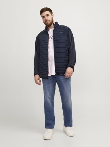 Jack & Jones Plus Between-season jacket in Blue