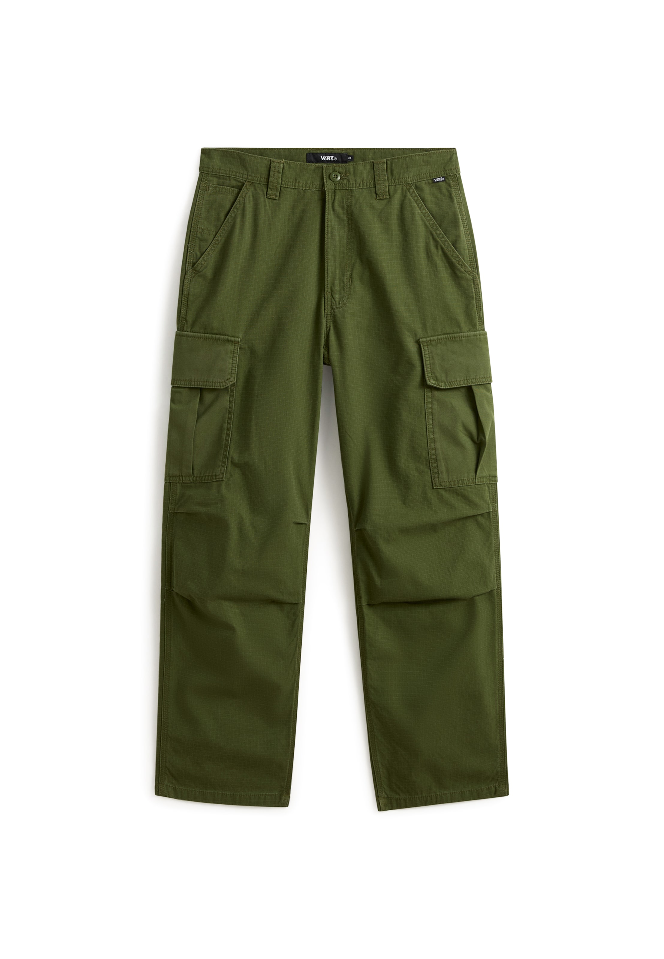 VANS Baggy Cargobroek 'Para' in Groen: voorkant