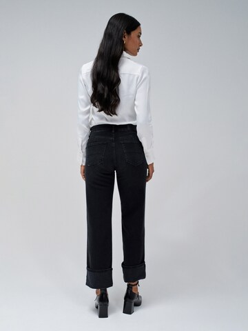 Salsa Jeans Slimfit Jeans 'True' in Zwart