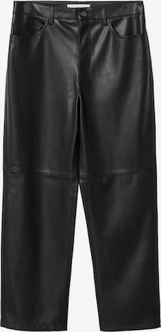 MANGO Spodnie 'Lille' w kolorze czarny: przód