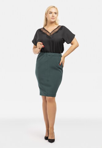 Karko Skirt ' ERYKA ' in Green