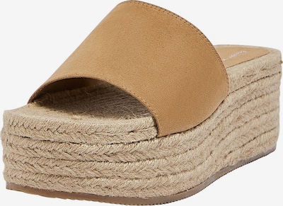 Pull&Bear Mule en noisette, Vue avec produit