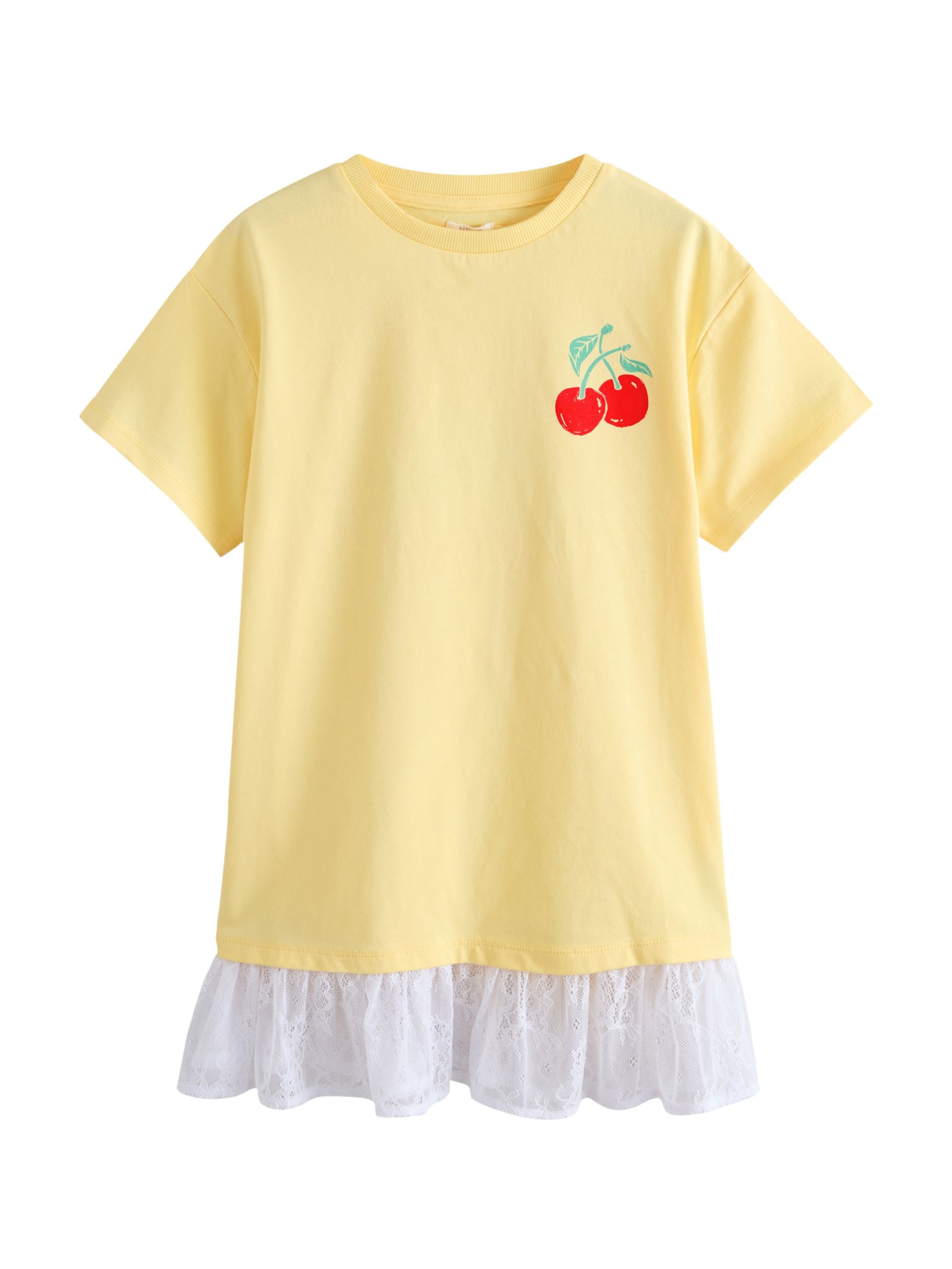 Next - Vestido en amarillo: frente