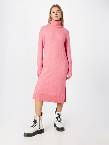 VERO MODA Knitted dress 'NEWWIND' in Pink: front