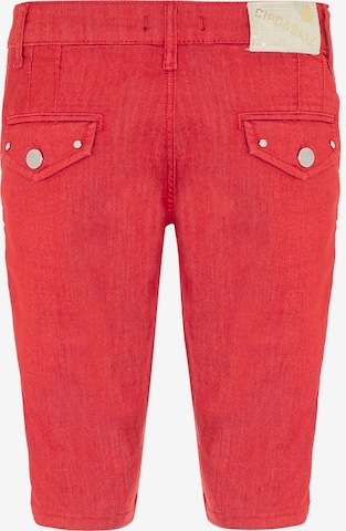 CIPO & BAXX Slimfit Hose in Rot