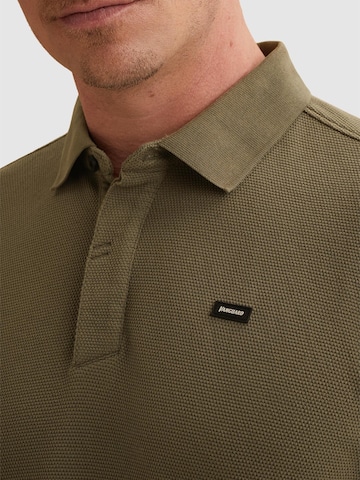 Maglietta 'Polo shirt in pique with texture' di VANGUARD in beige