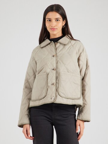 PIECES Tussenjas 'Naima' in Beige: voorkant