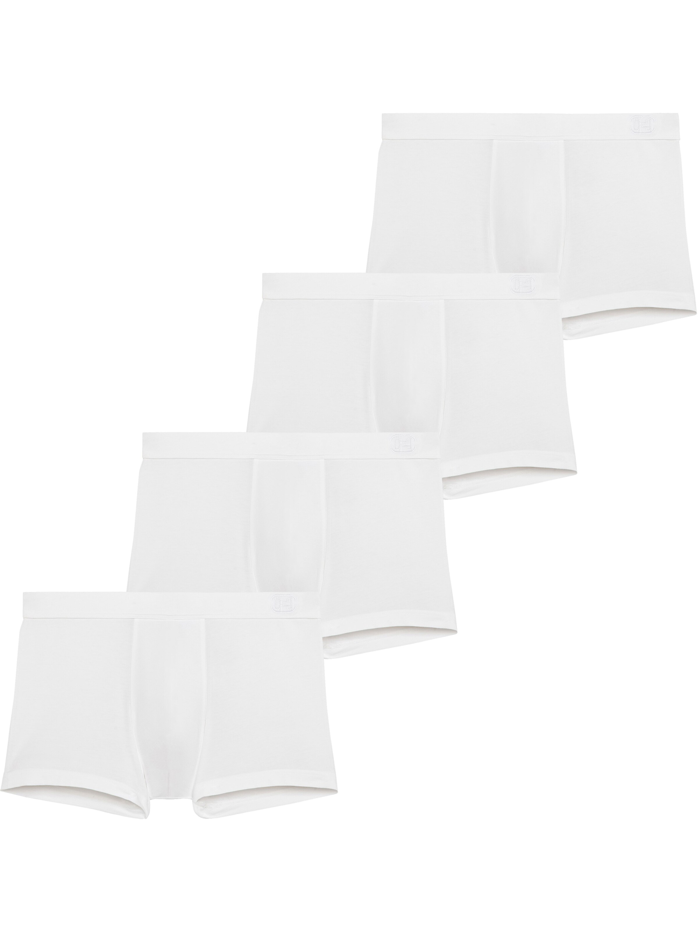 HOM Boxershorts ' Supreme Cotton ' in Wit: voorkant