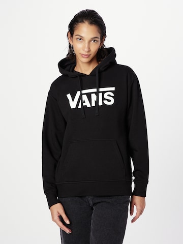 VANS Sweatshirt in Black: front