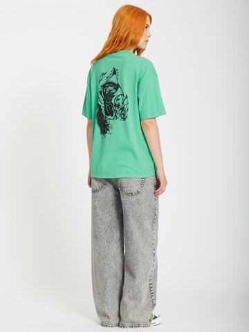 Volcom Shirt ' DOWNTOWN ' in Groen