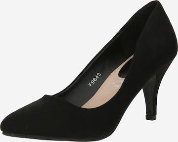 Dorothy Perkins - Zapatos con plataforma 'CORA' en negro: frente