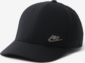 Nike Sportswear Czapka z daszkiem 'CLUB' w kolorze czarny: przód