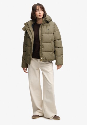 Superdry & Co Winterjas in Bruin