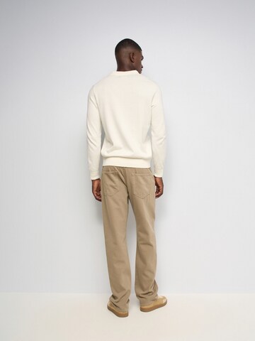 Salsa Jeans Regular ChinoHosen Straight in Weiß