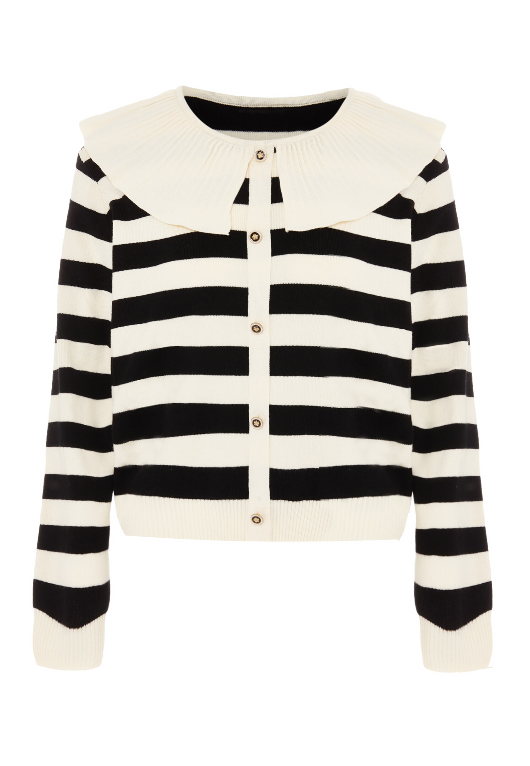 NAEMI Strickjacke in Beige: Vorderseite