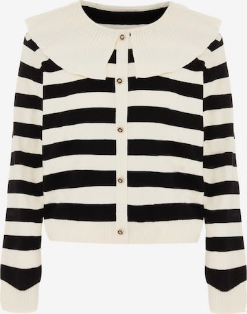 NAEMI Strickjacke in Beige: Vorderseite