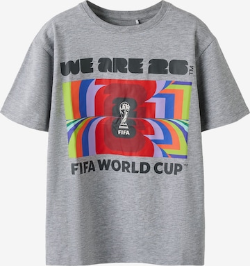 NAME IT - Camiseta 'FIFA World Cup' en gris: frente