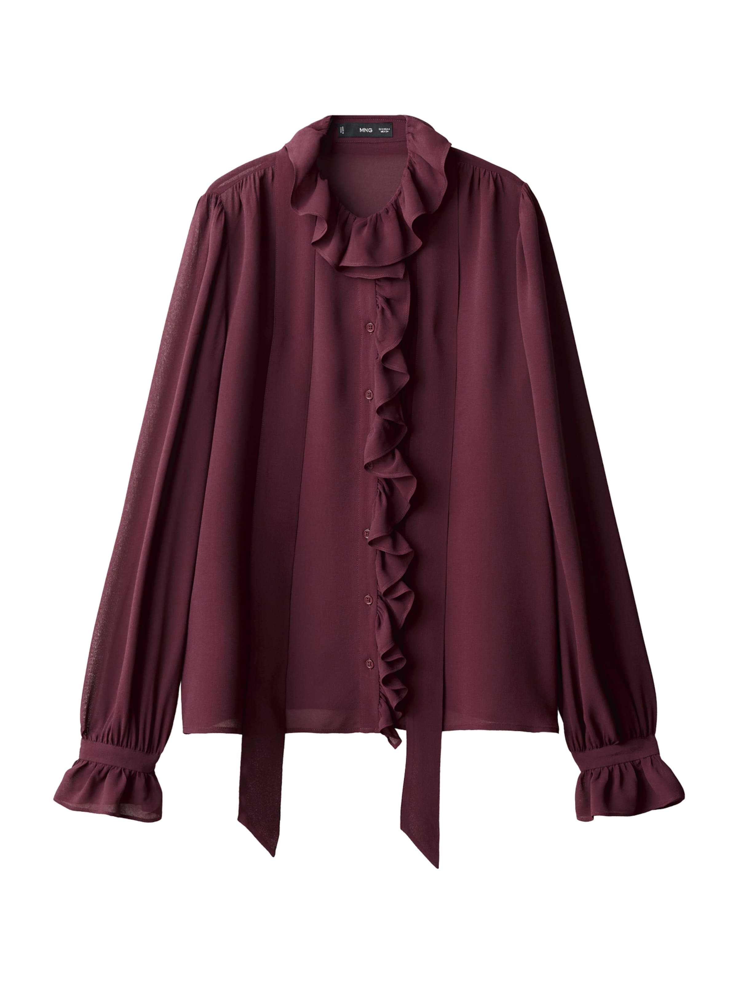 MANGO Bluse 'Bologna' in Rot: Vorderseite