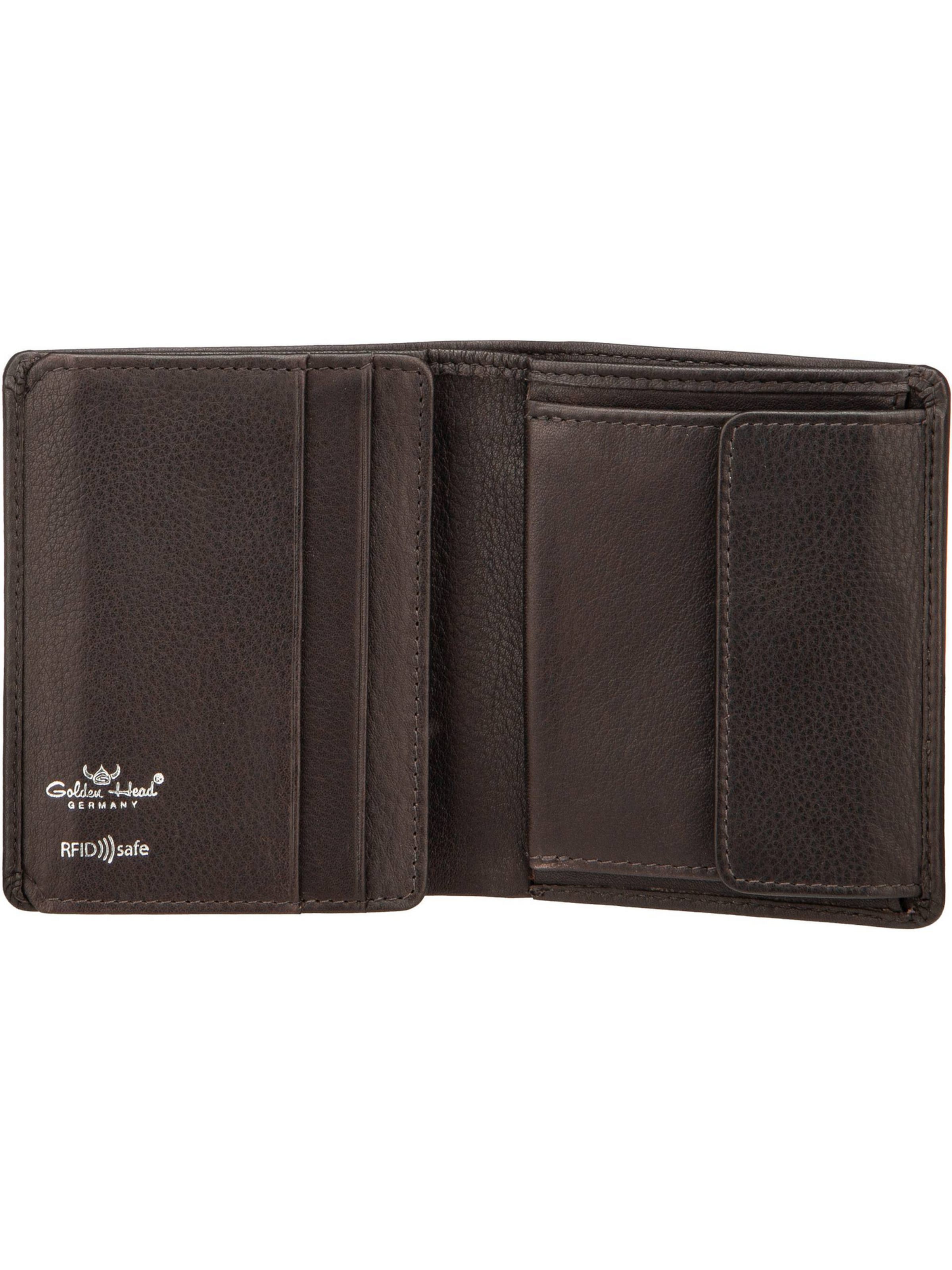 GOLDEN HEAD Portemonnaie 'Capri' in Braun