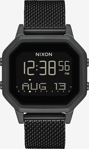 Nixon - Reloj digital en negro: frente