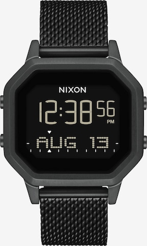Nixon Digital klocka i svart: framsida