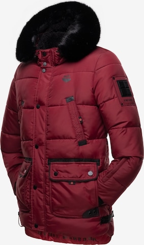 STONE HARBOUR Χειμερινό μπουφάν 'Mironoo' σε κόκκινο