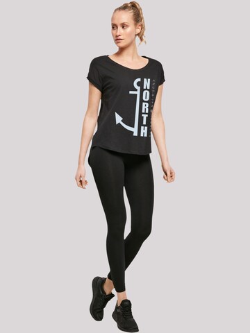 F4NT4STIC T-Shirt 'Marke Knut & Jan Hamburg' in Schwarz