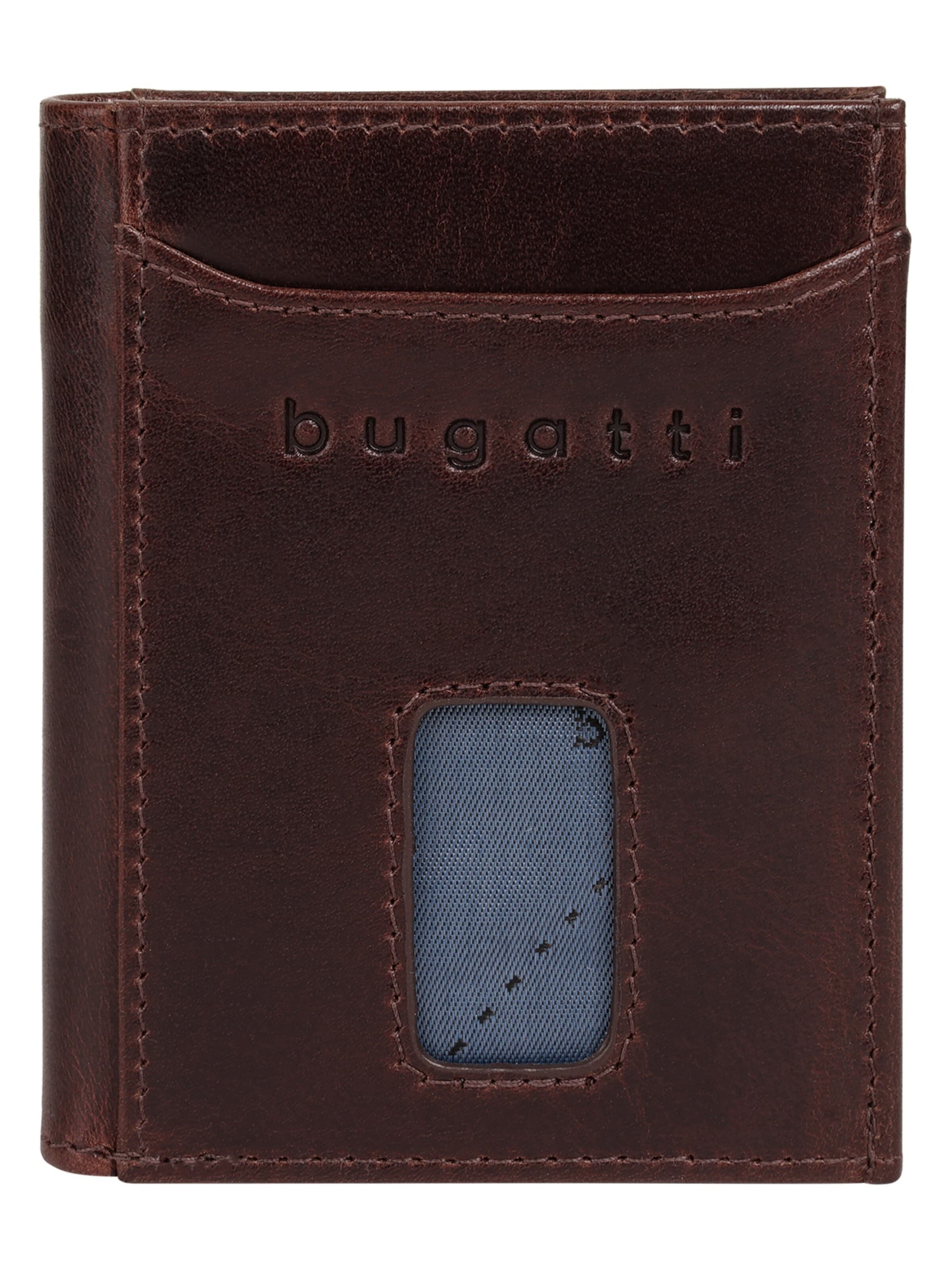 bugatti Portemonnaie 'SECURE SLIM'‌ in Braun: Vorderseite