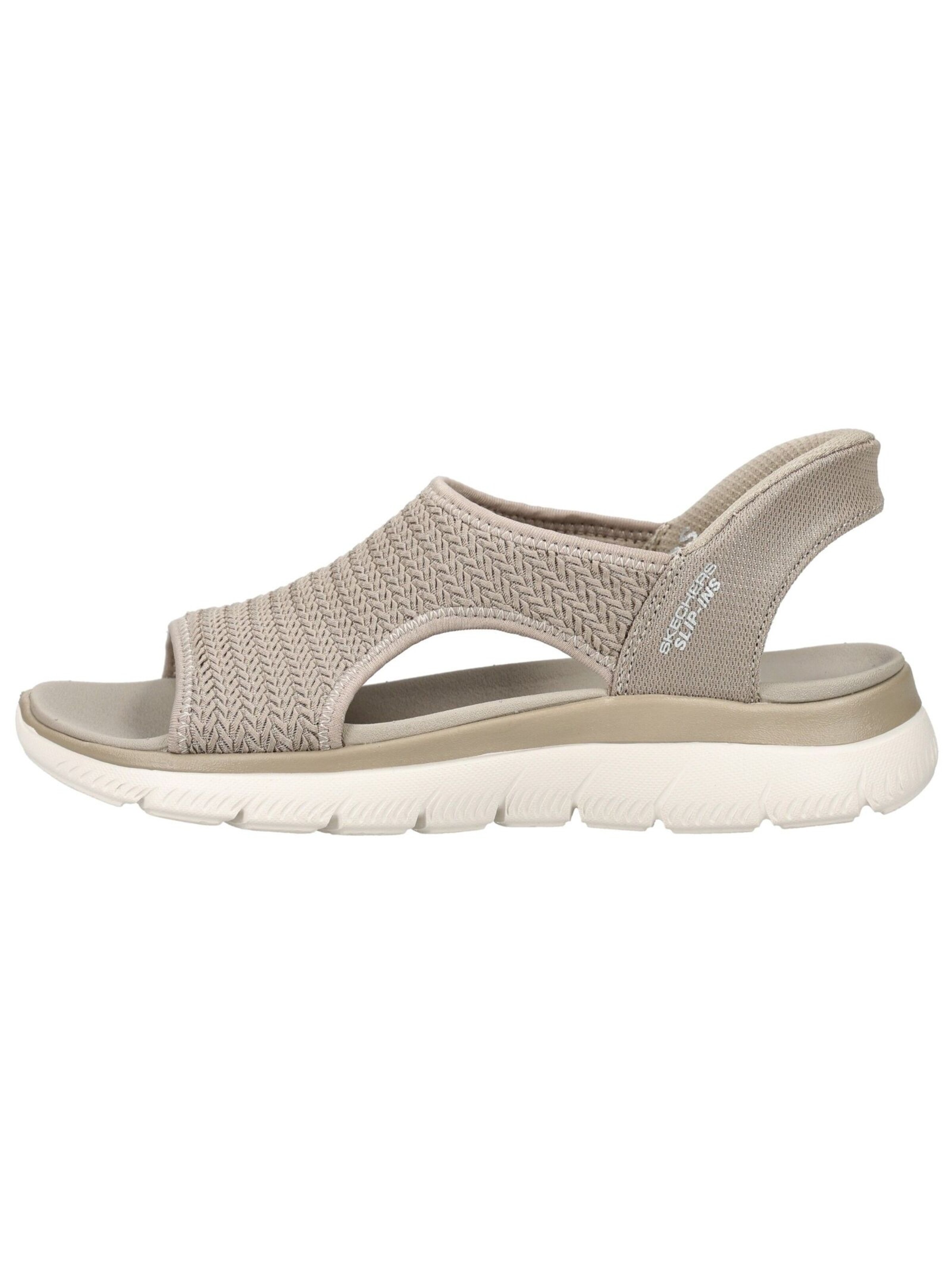 SKECHERS Sandalen met riem in Grijs
