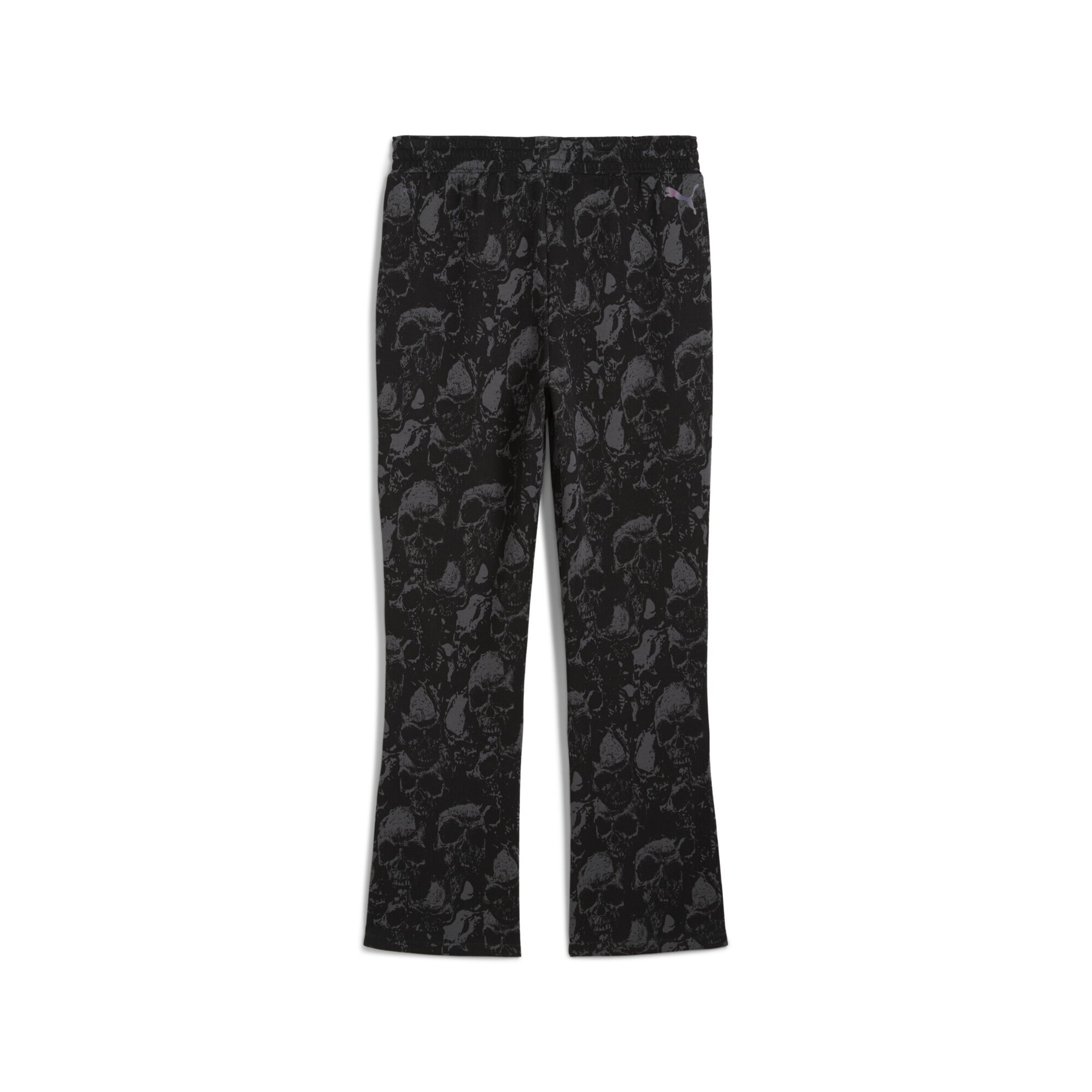 PUMA Boot cut Sports trousers 'World Tour' in Grey