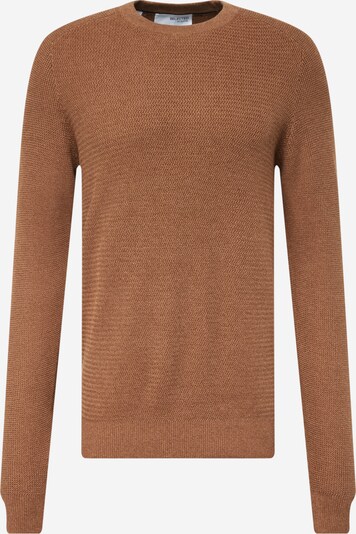 SELECTED HOMME Pullover 'Cornelius' in braun, Produktansicht