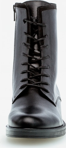 GABOR Lace-Up Ankle Boots in Black