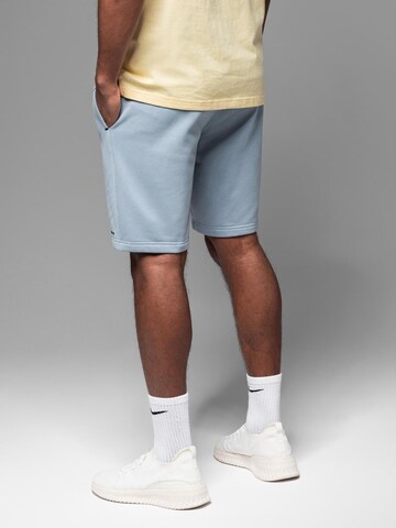 Ombre Regular Trousers in Blue