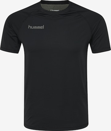 Hummel Functioneel shirt in Zwart: voorkant