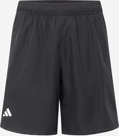 ADIDAS PERFORMANCE Sportbroek 'Club ' in de kleur Zwart / Wit, Productweergave