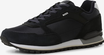 BOSS Platform trainers 'Parkour' in Blue: front