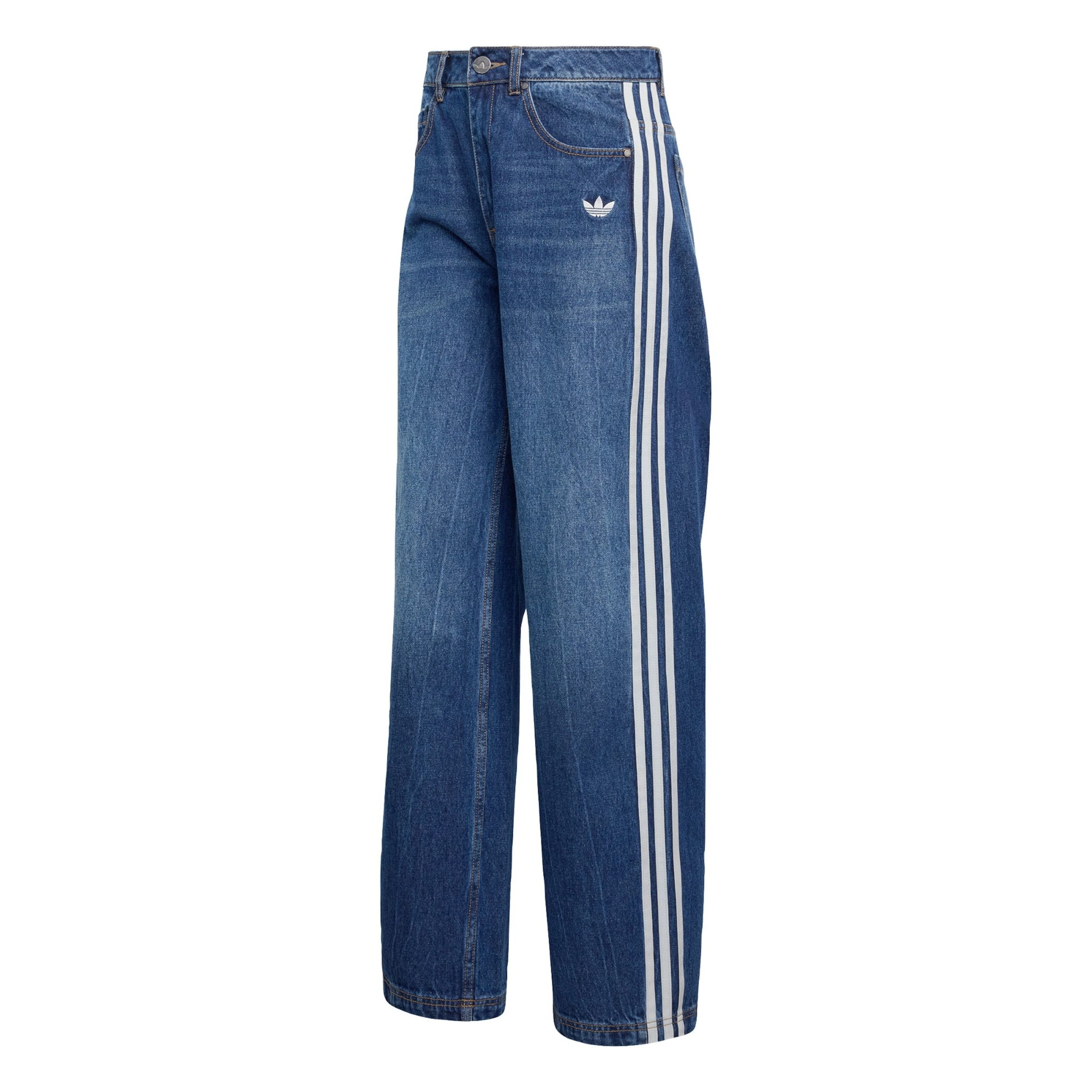 ADIDAS ORIGINALS - Pierna ancha Vaquero en azul: frente