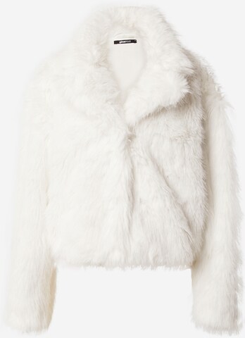 Gina Tricot Prehodna jakna | bela barva: sprednja stran