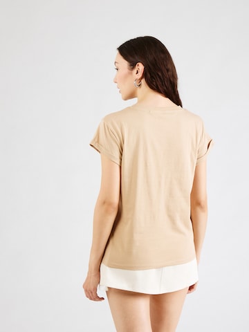 Lindex T-Shirt 'Nell' in Beige