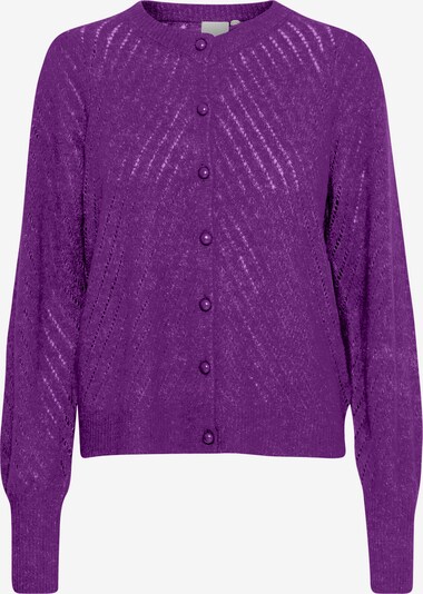 ICHI Knit cardigan 'KAMARA' in Dark purple, Item view